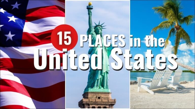 15 places in the USA to visit Part1 – Ultimate Travel Video #travelguide2024