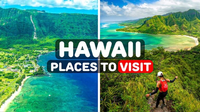 Top 10 Places To Visit In Hawaii In 2024 – Travel Video🏝️🏝️🏝️