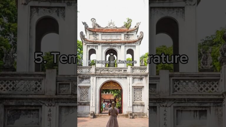 Top 5 Attractions in Hanoi  #travel #asiatravelguide #top5destinations