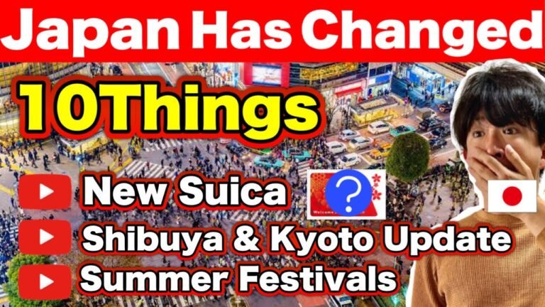 JAPAN HAS CHANGED | 10 New Things to Know Before Traveling to Japan 2024 | Travel Update June 2024