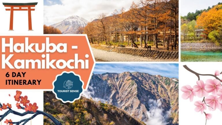 [HAKUBA – KAMIKOCHI] Full 6-DAY ITINERARY for FIRST-TIMERS & FAMILIES