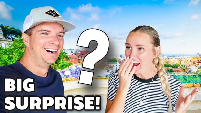 BIG INCREDIBLE SURPRISE! 😲 WE CAN’T BELIEVE THIS HAPPENED IN BARCELONA